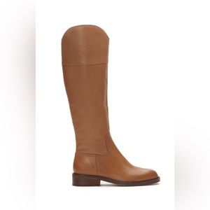 BRAND NEW In BOX VINCE CAMUTO ALFELLA BOOTS Light Cognac Tan Brown Knee High 7